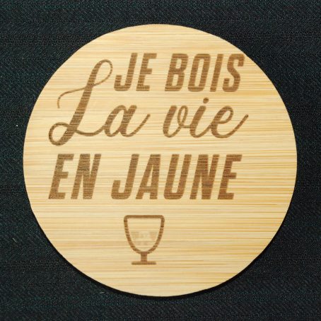 Dessous de Verre en Bambou rond ou carré