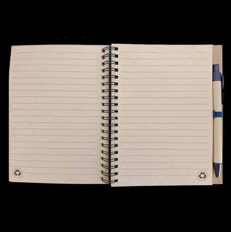 Cahier à spirale avec couverture en liège – Image 3